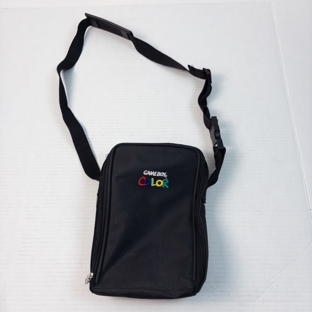 Nintendo GameBoy Color Crossbody‎ Bag Womens Small Black Vintage Retro 90s Y2K